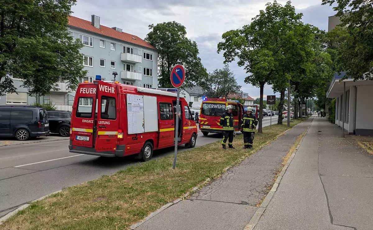 Brand in Wohnheim in Kaufbeuren: Feuerwehr verhindert Schlimmeres