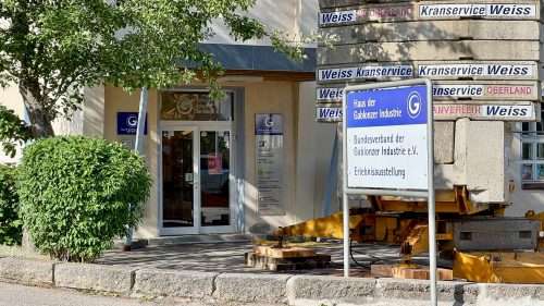 Geöffnet trotz Baustelle