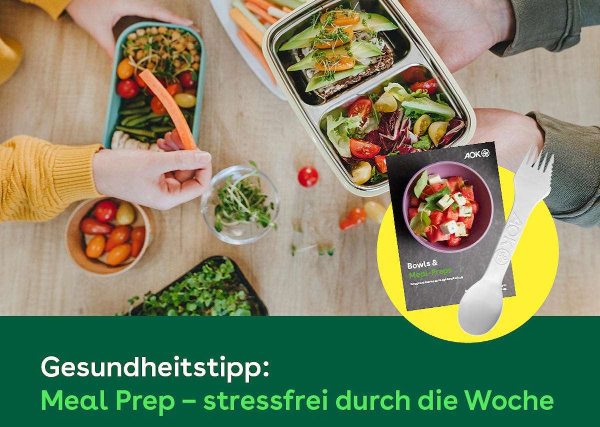 Meal Prep – stressfrei durch die Woche