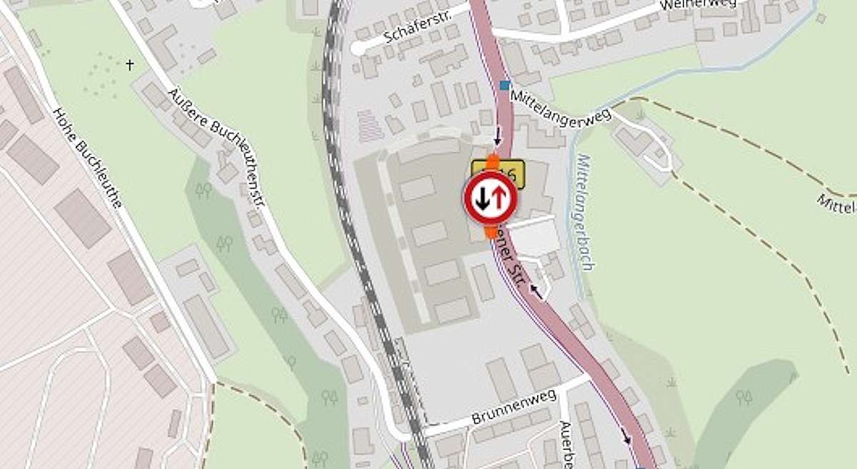 Halbseitige Sperrung Füssener Straße seit Montag, 06. Juli