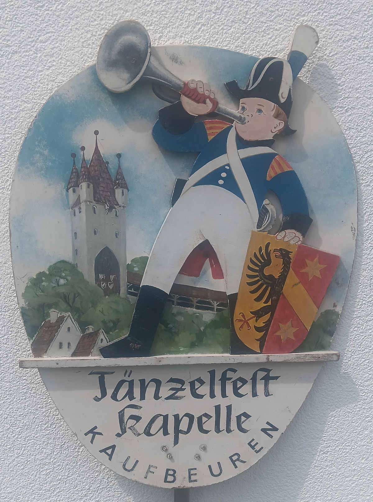 Verschollene Tafel kehrt beim Ehemaligenzapfenstreich ins Rampenlicht zurück