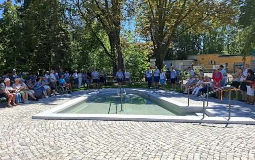 Kneippbecken am Jordanpark in Kaufbeuren ab sofort geöffnet