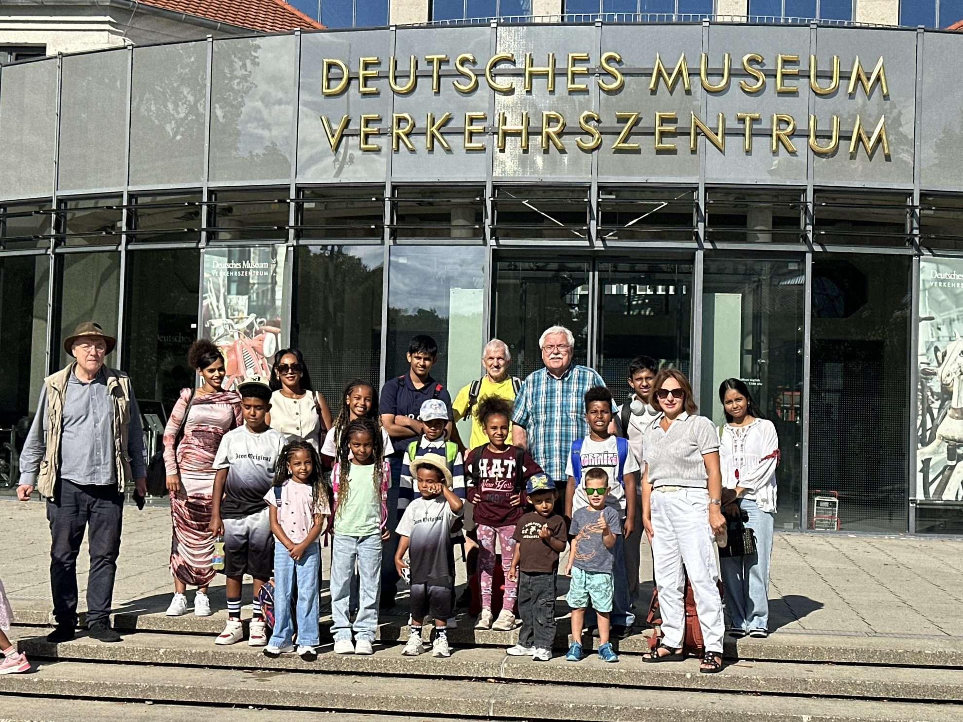 Mit neuem VW-Bus ins Deutsche Museum