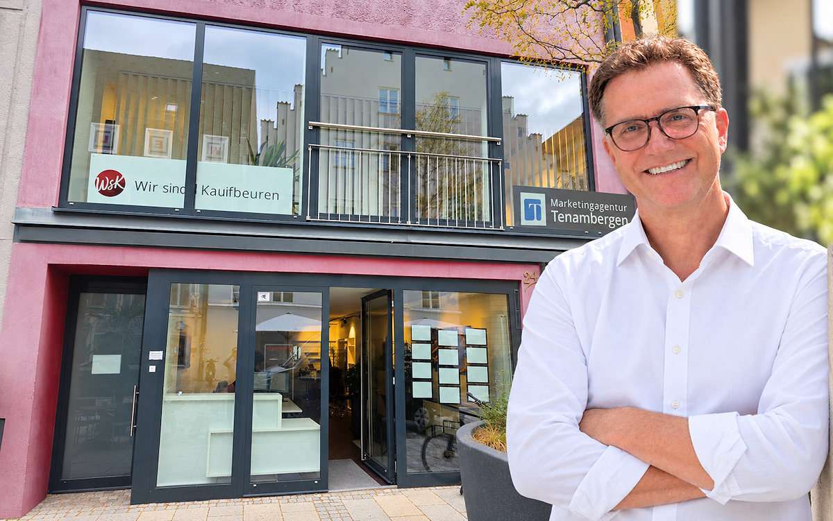 Zurück im Herzen Kaufbeurens: Claus Tenambergen kehrt mit Agentur und „Wir sind Kaufbeuren“ in die Altstadt zurück