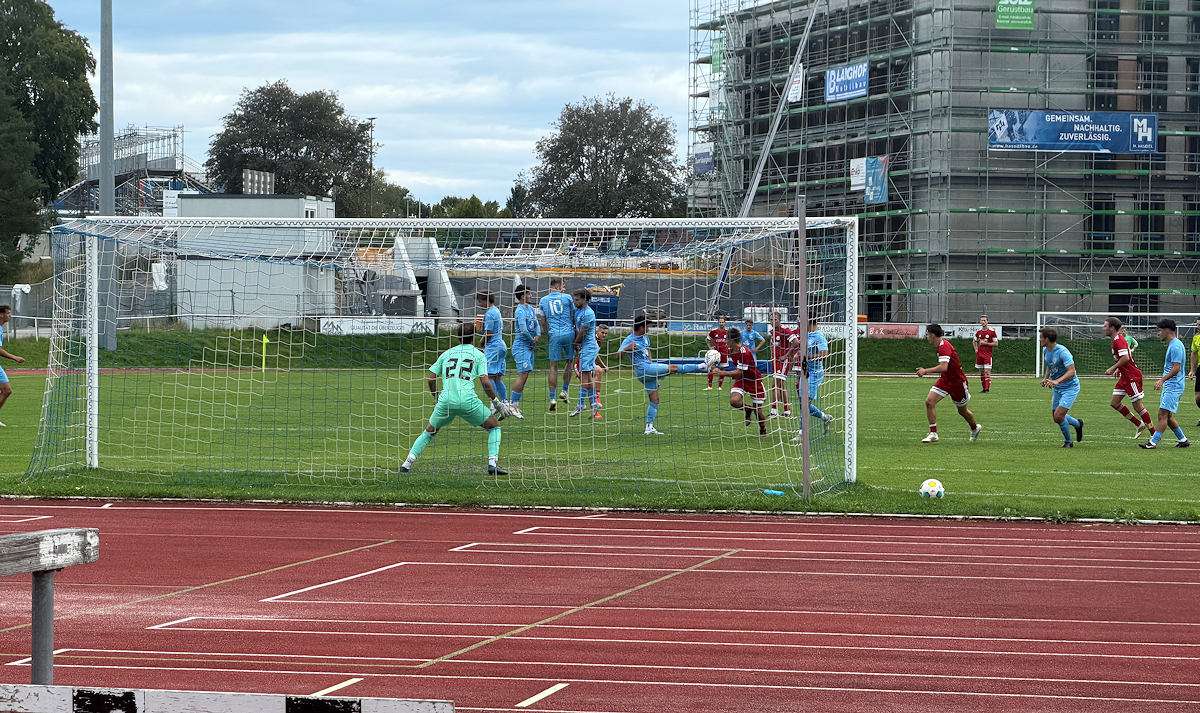 SpVgg Kaufbeuren verspielt 2:0-Führung gegen den TSV Legau