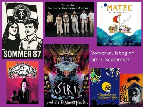 Vorverkaufsbeginn für die neue Spielzeit der Kulturwerkstatt: Herbst 26 „KEINE PANIK“