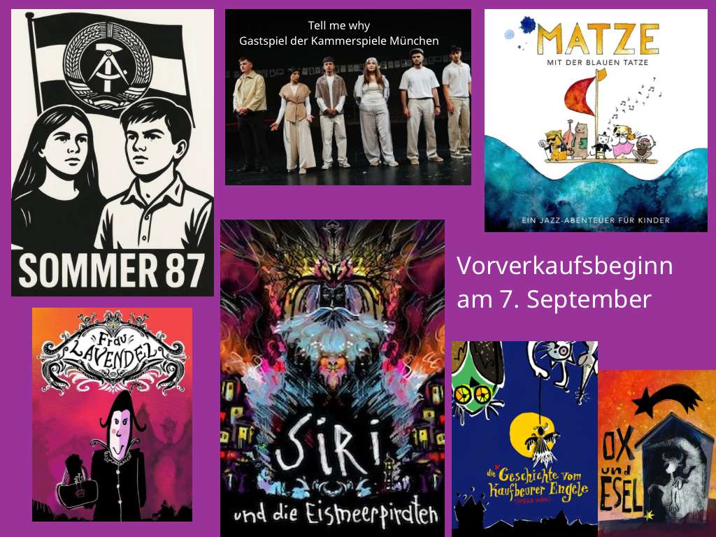 Vorverkaufsbeginn Spielzeit Kulturwerkstatt Herbst 26 „KEINE PANIK“