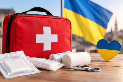 Hilfe für die Ukraine: Kolpingsfamilie und Generationenhaus Kaufbeuren sammeln wieder Verbandskästen