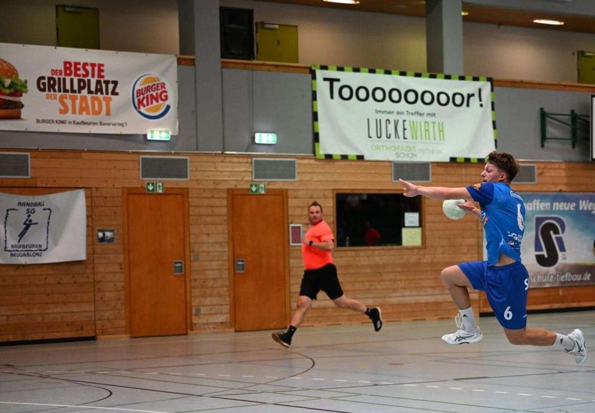 Zweites Heimspiel in Folge für Kaufbeurer Handballer