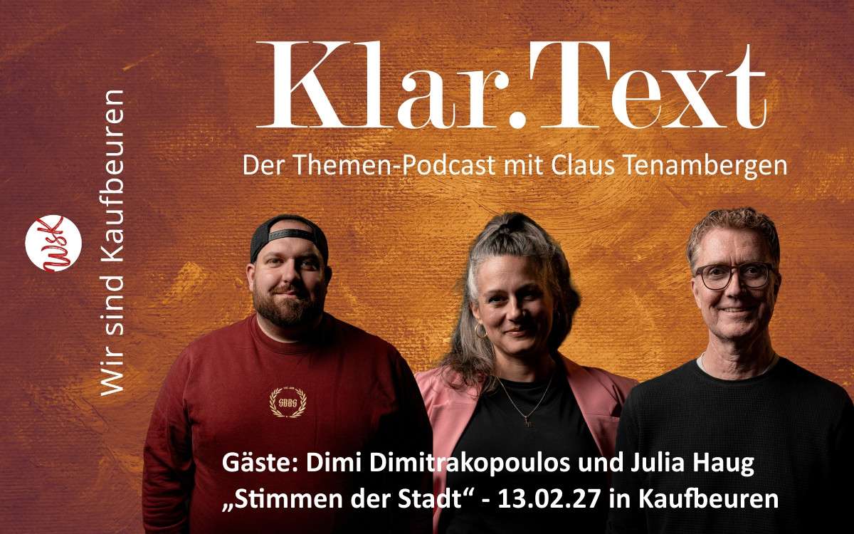 Klar.Text Podcast “ Stimmen der Stadt“ – viel Musik, jede Menge Lachen und ein außergewöhnliches Konzerterlebnis