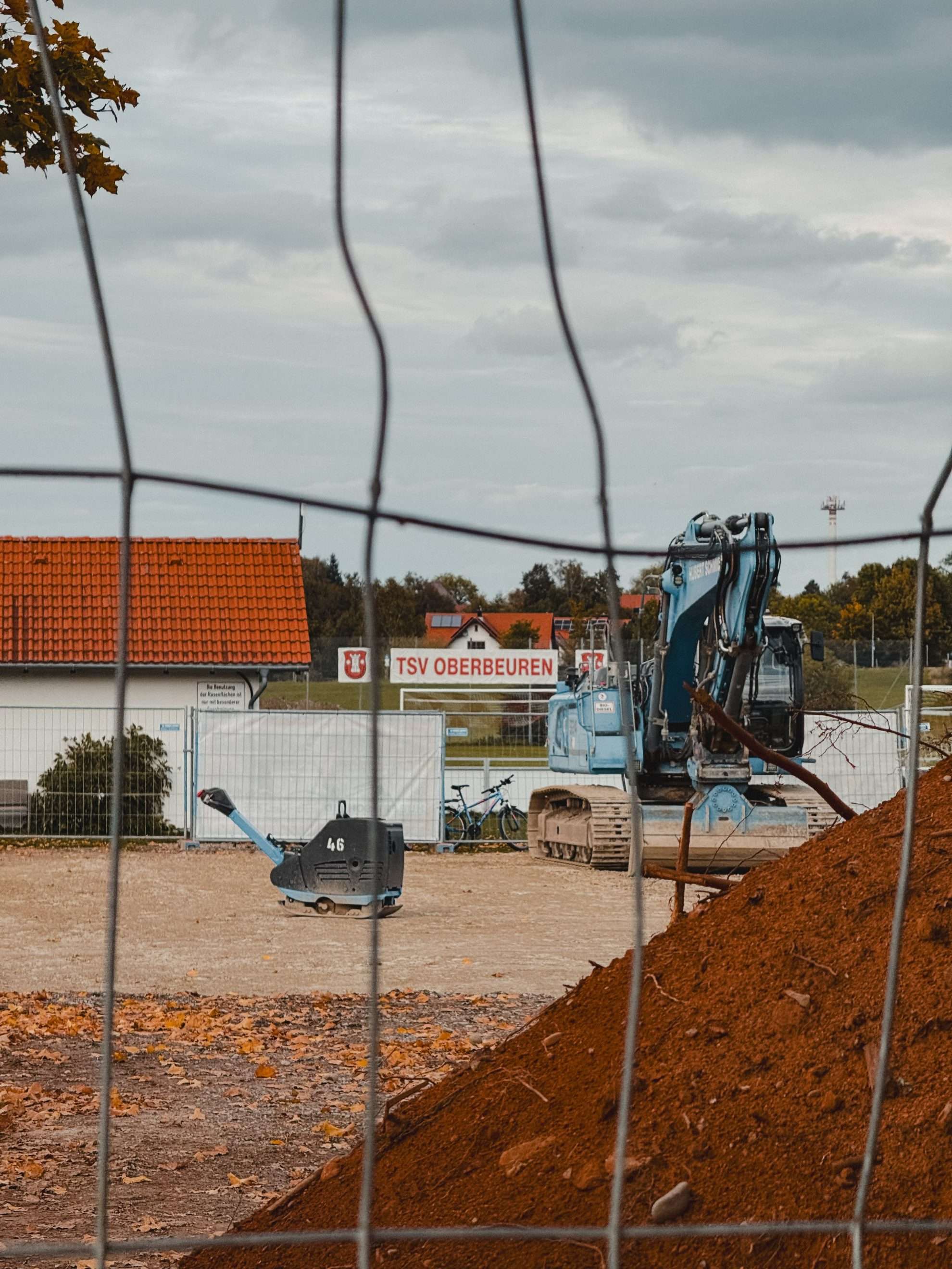 Baubeginn beim TSV Oberbeuren