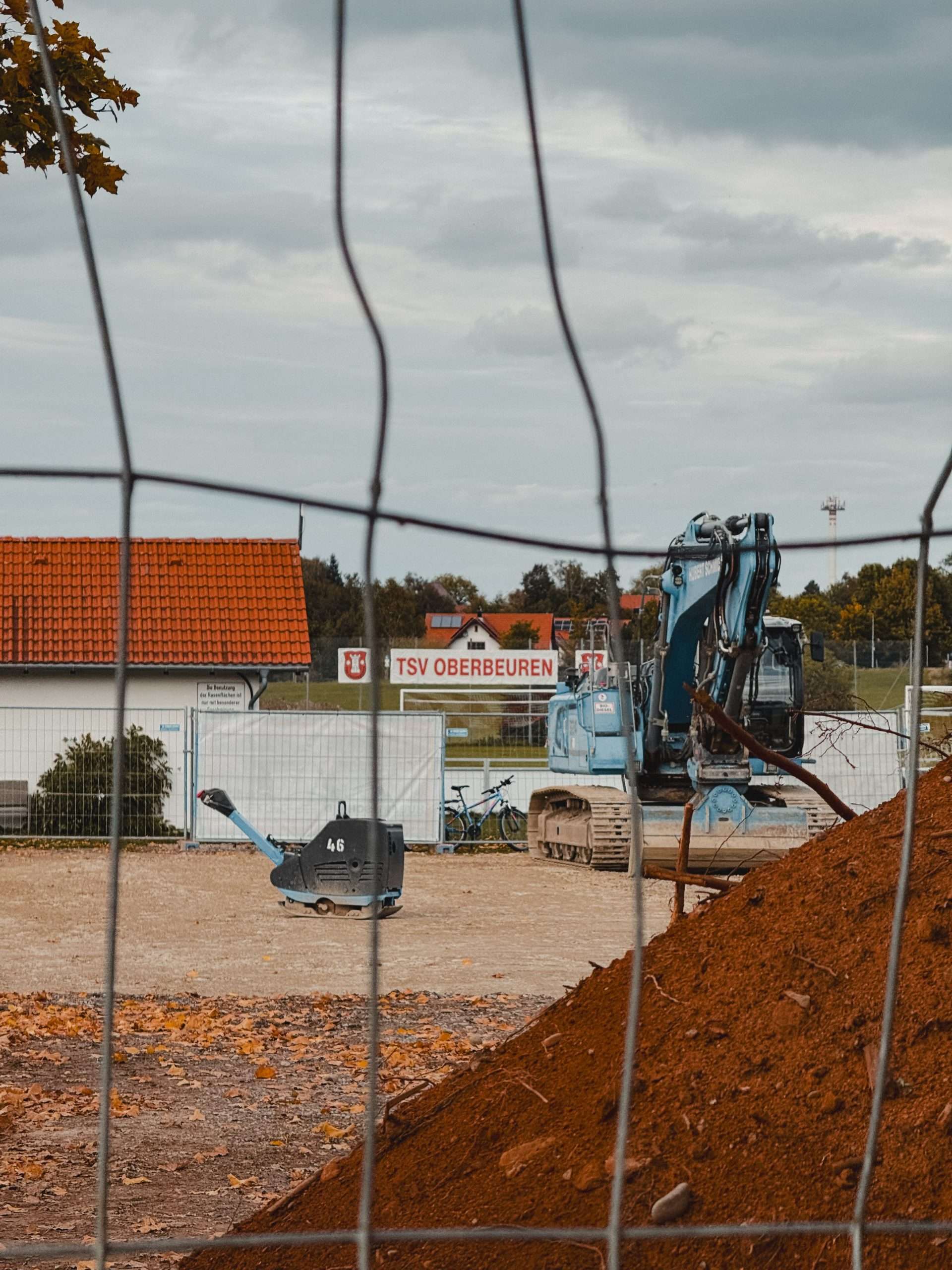 Baubeginn beim TSV Oberbeuren