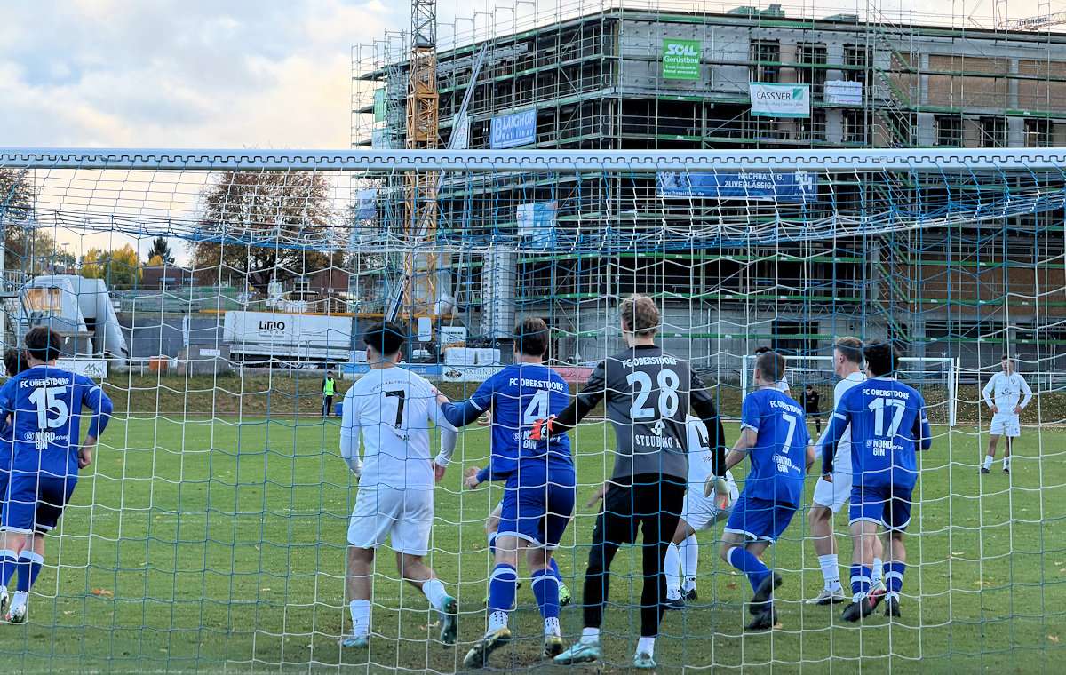 SpVgg Kaufbeuren muss sich gegen Oberstdorf mit einem 1:1 begnügen